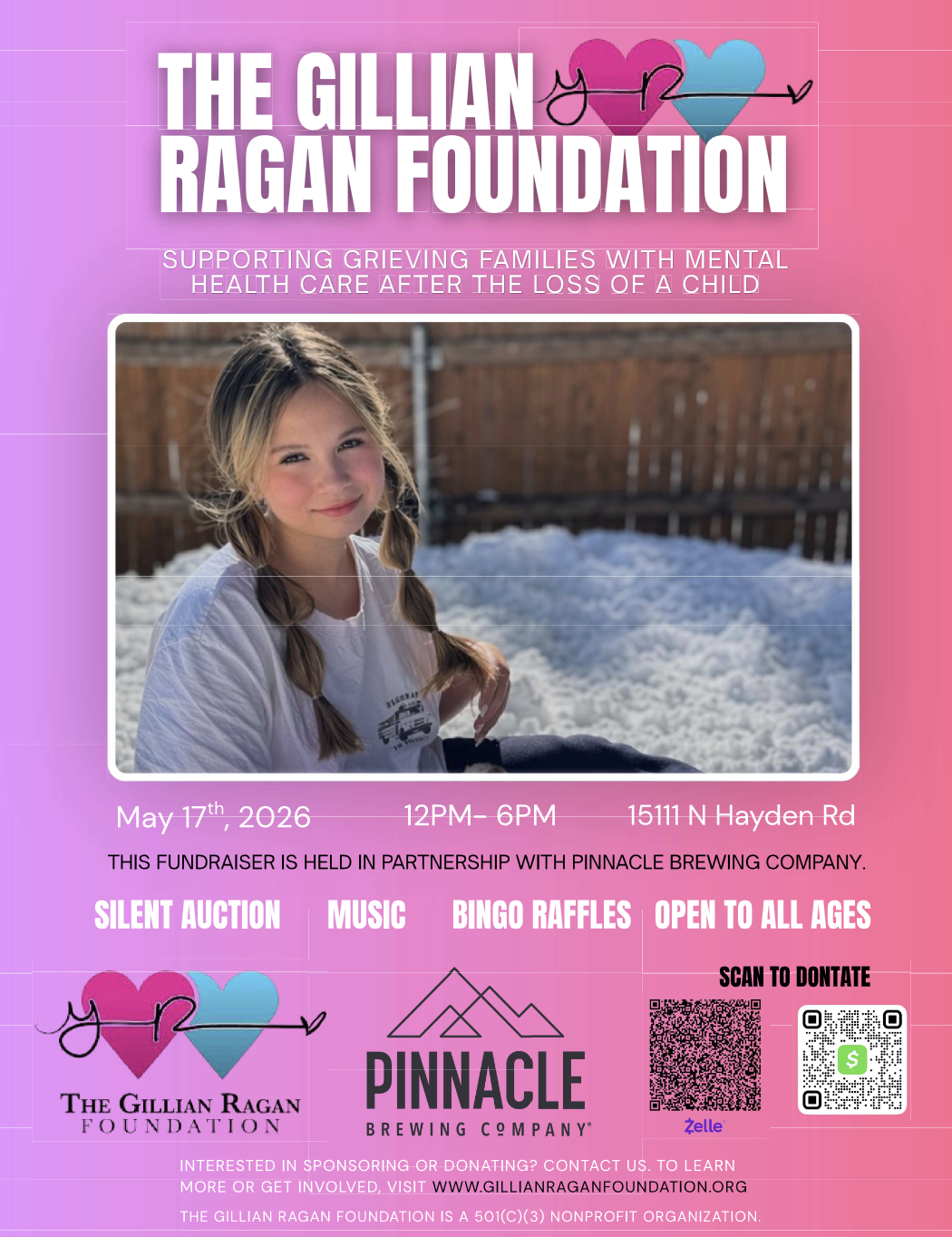 Gillian Ragan Foundation Community Fundraiser